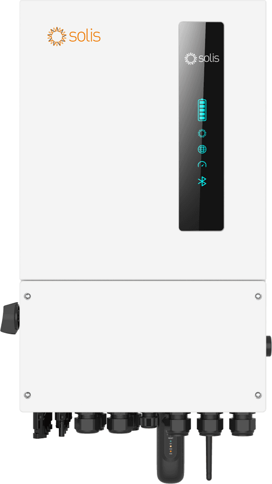 Solis S6 single-phase hybrid inverter, manufacturer product image